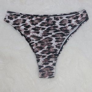 Animal Print Bikini Bottom- Cheetah Leopard Jaguar